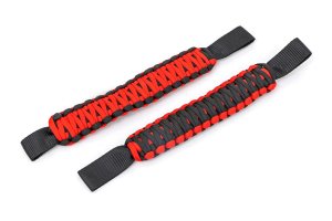 Headrest Grab Handles - Rough Country - Two-color woven design